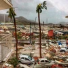 Đảo Barbuda tan hoang sau bão Irma. (Nguồn: telegraph.co.uk)