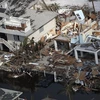 Cảnh tàn phá sau cơn bão Irma tại Ramrod Key, Florida. (Nguồn: AFP/TTXVN)