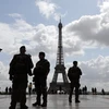 Cảnh sát Pháp tuần tra tại Paris. (Nguồn: AFP/TTXVN)