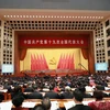Các đại biểu tham dự Đại hội đại biểu toàn quốc lần thứ XIX Đảng Cộng sản Trung Quốc. (Nguồn: THX/TTXVN)