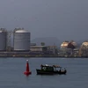 Kho chứa của Công ty dầu khí quốc doanh của Brazil Petrobras tại vịnh Guanabara ở Rio de Janeiro. (Nguồn: Reuters)