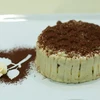 Một món bánh Tiramisu tại cuộc thi ở Treviso, Italy. (Nguồn: THX/TTXVN)