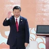Chủ tịch Trung Quốc Tập Cận Bình đến dự và phát biểu tại Hội nghị Thượng đỉnh Doanh nghiệp APEC 2017. (Nguồn: TTXVN)