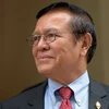 Chủ tịch đảng Cứu nguy dân tộc (CNRP) đối lập Campuchia Kem Sokha. (Nguồn: AFP/TTXVN)