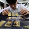Sàn giao dịch vàng Hàn Quốc ở Seoul. (Nguồn: Yonhap/TTXVN)