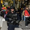 Cảnh sát tuần tra tại New York, Mỹ. (Nguồn: AFP/TTXVN)