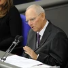 Ông Wolfgang Schaeuble trong​ một cuộc họp Quốc hội tại Berlin, Đức. (Nguồn: AFP/TTXVN)