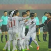Các cầu thủ U23 Việt Nam sau trận hòa 0-0 với U23 Syria. (Nguồn: vff.org.vn)