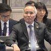 Thứ trưởng Bộ Công Thương Trần Quốc Khánh và đoàn Việt Nam tham dự Hội nghị. (Ảnh: Xuân Vịnh/TTXVN)
