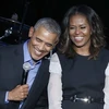Vợ chồng cựu Tổng thống Mỹ Barack Obama. (Nguồn: AP)