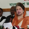 Bà Khaleda Zia tại một cuộc họp báo ở Dhaka. (Nguồn: AFP/TTXVN)