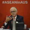 Thủ tướng Australia Malcolm Turnbull phát biểu tại lễ khai mạc. (Nguồn: smh.com.au)