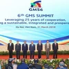 Thủ tướng Nguyễn Xuân Phúc và các Trưởng đoàn chụp ảnh chung. (Ảnh: TTXVN)