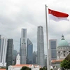 Quang cảnh một quận tài chính Singapore. (Nguồn: AFP/TTXVN)