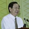 Bộ trưởng Bộ Nội vụ Lê Vĩnh Tân. (Ảnh: Nguyễn Dân/TTXVN)