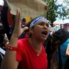 Người dân Nicaragua biểu tình phản đối kế hoạch cải cách hệ thống bảo hiểm xã hội của Tổng thống Daniel Ortega. (Nguồn: Reuters)