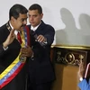 Tổng thống Venezuela Nicolas Maduro tuyên thệ nhậm chức nhiệm kỳ thứ 2. (Nguồn: AP)