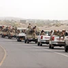 Các lực lượng Chính phủ Yemen tiến vào vùng ngoại ô thành phố Hodeidah. (Nguồn: EPA-EFE/TTXVN)
