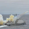 Tên lửa được phóng từ tàu hải quân Hàn Quốc. (Nguồn: AFP/TTXVN)