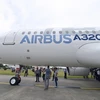 Máy bay A320 của Airbus. (Nguồn: AFP/TTXVN)