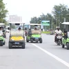 Xe điện hoạt động tại Sầm Sơn. (Nguồn: truyenhinhthanhhoa.vn)