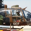 Trực thăng Gazelle của quân đội Pháp. (Nguồn: sputniknews.com)
