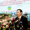 Phó Thủ tướng Vương Đình Huệ phát biểu kết luận chỉ đạo hội nghị. (Ảnh: Nguyễn Dân/TTXVN)