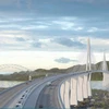 Phối cảnh cây cầu thứ 4 trên kênh đào Panama. (Nguồn: critica.com.pa)