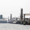 Một cơ sở sản xuất dầu mỏ thuộc đảo Khark của Iran ở ngoài khơi vùng Vịnh. (Nguồn: AFP/TTXVN)