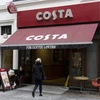 Một quán càphê Costa ở London, Anh. (Nguồn: AFP/TTXVN)