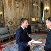 Đại sứ Nguyễn Thiệp trình Thư ủy nhiệm lên Tổng thống Pháp Macron