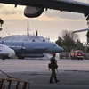 Máy bay Il-20 tại một căn cứ quân sự ở Syria. (Nguồn: AP)