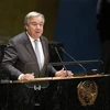 Tổng thư ký LHQ Antonio Guterres phát biểu tại Khóa họp 73 Đại hội đồng LHQ. (Nguồn: THX/TTXVN)