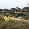 Cư dân chài lưới trên vùng đầm phá Tam Giang. (Ảnh: Hồ Cầu/TTXVN)