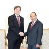 Thủ tướng Nguyễn Xuân Phúc tiếp Đại sứ Ba Lan tại Việt Nam Wojciech Gerwel. (Ảnh: Thống Nhất/TTXVN)