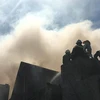 Hà Nội: Cháy lớn thiêu rụi gần 400m2 xưởng gỗ ở làng nghề Lũng Kênh