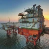 Một giàn khoan dầu của Tập đoàn dầu khí OMV Petrom. (Nguồn: romania-insider.com)