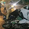 Hà Nội: Xác định tài xế lái Audi A5 đâm 2 xe máy khiến 1 người chết