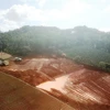 Hàng trăm m2 đất rừng tại hồ Đan Kia-Suối vàng, huyện Lạc Dương (Lâm Đồng) đang bị san ủi trái phép để lấy đất sản xuất. (Ảnh: Đặng Tuấn/TTXVN)