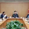 Phó Thủ tướng Trịnh Đình Dũng làm việc với các bộ, ngành Trung ương rà soát công tác chuẩn bị đầu tư tuyến cao tốc Bắc-Nam. (Nguồn: baochinhphu.vn)