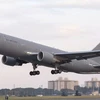 Máy bay tiếp liệu Boeing KC-46A. (Nguồn: thedrive.com)