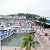 Cảng tàu khách quốc tế Tuần Châu. (Ảnh :Nguyễn Hoàng/TTXVN)