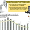 [Infographics] Giá xăng E5 RON 92 giữ nguyên 16.272 đồng mỗi lít