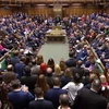 Toàn cảnh phiên họp bỏ phiếu của Hạ viện Anh về thỏa thuận Brexit ngày 15/1. (Nguồn: AFP/TTXVN)