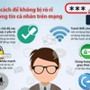 [Infographics] 8 cách để không bị rò rỉ thông tin cá nhân trên mạng