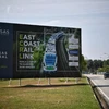 Panô quảng cáo dự án đường sắt East Coast Railway Link. (Nguồn: straitstimes.com)