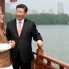 Thủ tướng Ấn Độ Narendra Modi và Chủ tịch Tập Cận Bình tại Vũ Hán tháng 4/201(Nguồn: Reuters)