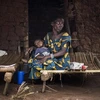 Trẻ em nhiễm sốt rét tại Muma, CHDC Congo. (Nguồn: AFP/TTXVN)
