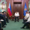 Phó Thủ tướng, Bộ trưởng Ngoại giao Phạm Bình Minh hội kiến Tổng thống Philippines Rodrigo Roa Duterte. (Ảnh: Việt Dũng/TTXVN)