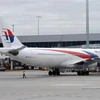 Máy bay của Hãng hàng không Malaysia Airlines tại sân bay Melbourne, Australia. (Nguồn: AFP/TTXVN)